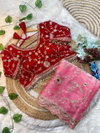 Janvi Fendy Satin Fancy Fabric Wholesale Clothing Distributors In India
